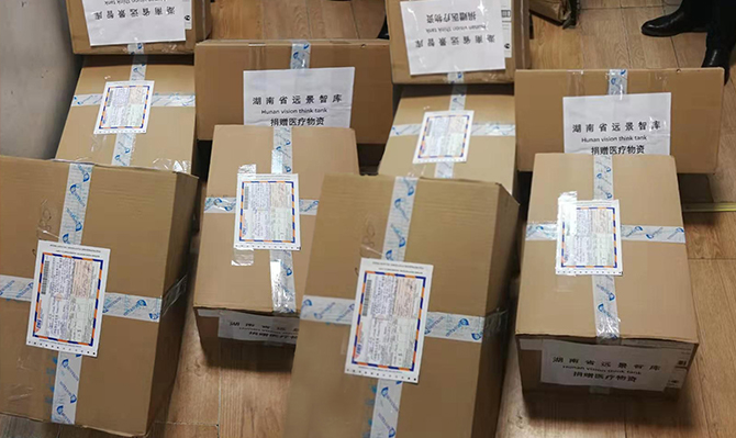 萬只口罩從白俄羅斯飛抵長沙盡顯悠悠赤子情